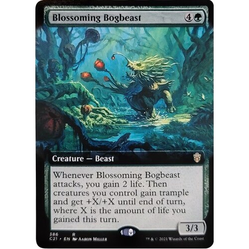 Blossoming Bogbeast (Extended Art) - C21