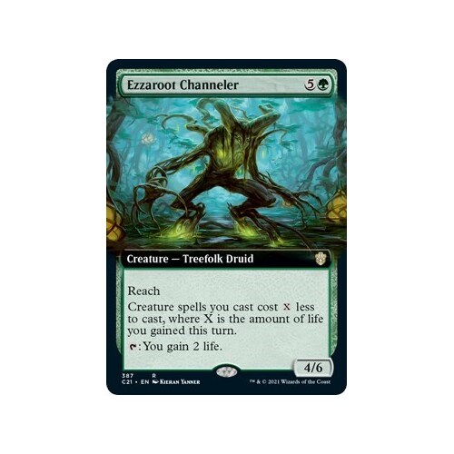 Ezzaroot Channeler (Extended Art) - C21