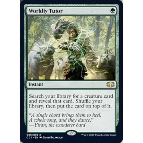 Worldly Tutor FOIL - CC1