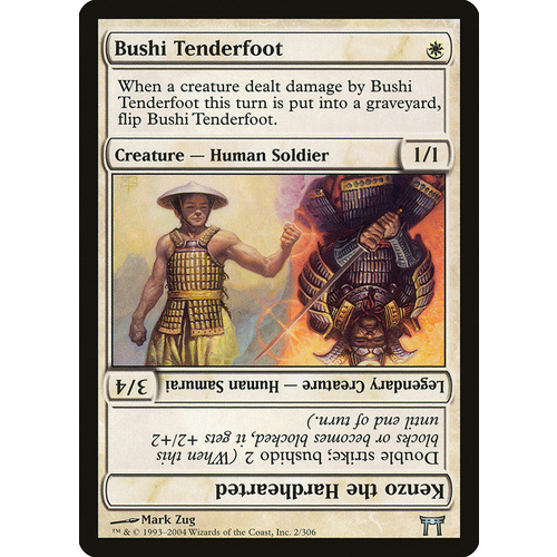 Bushi Tenderfoot - CHK