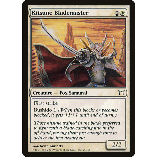 Kitsune Blademaster - CHK