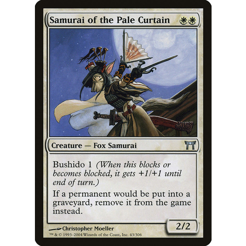 Samurai of the Pale Curtain - CHK