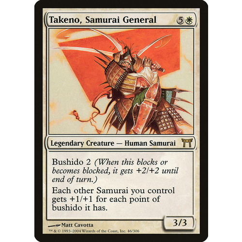 Takeno, Samurai General - CHK