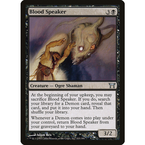 Blood Speaker - CHK