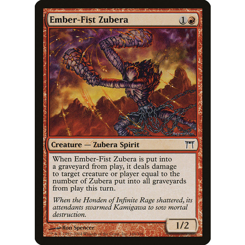 Ember-Fist Zubera - CHK