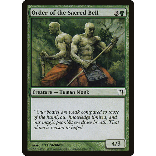 Order of the Sacred Bell - CHK