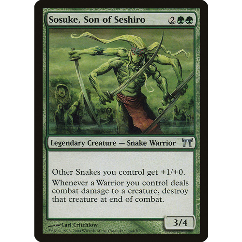 Sosuke, Son of Seshiro - CHK