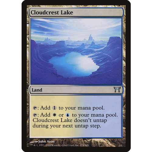 Cloudcrest Lake - CHK