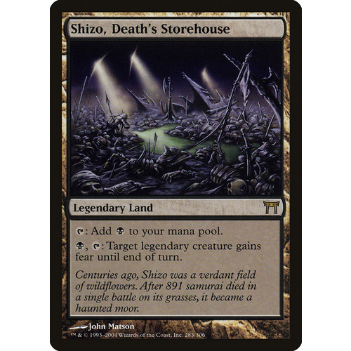Shizo, Death's Storehouse - CHK