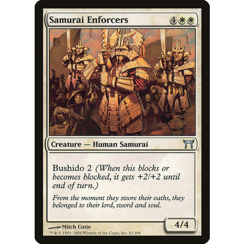 Samurai Enforcers FOIL - CHK
