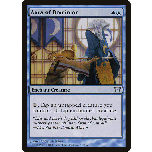Aura of Dominion FOIL - CHK