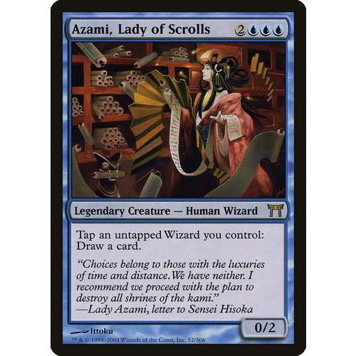 Azami, Lady of Scrolls FOIL - CHK