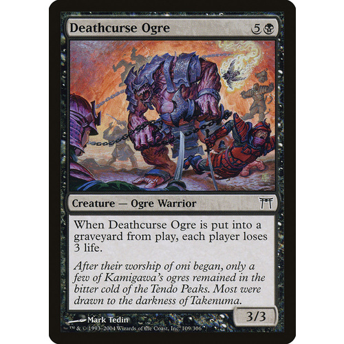 Deathcurse Ogre FOIL - CHK