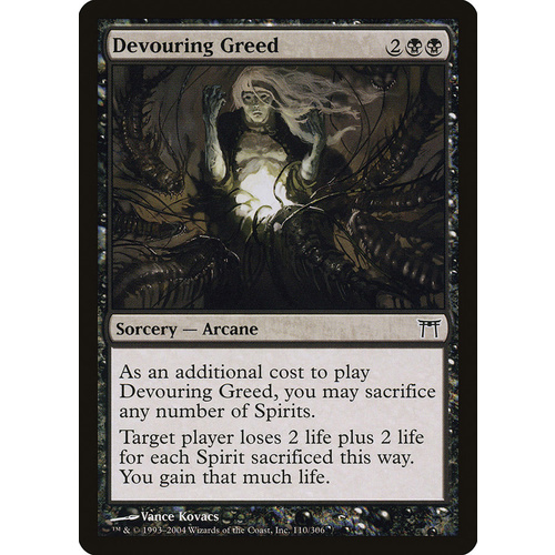 Devouring Greed FOIL - CHK