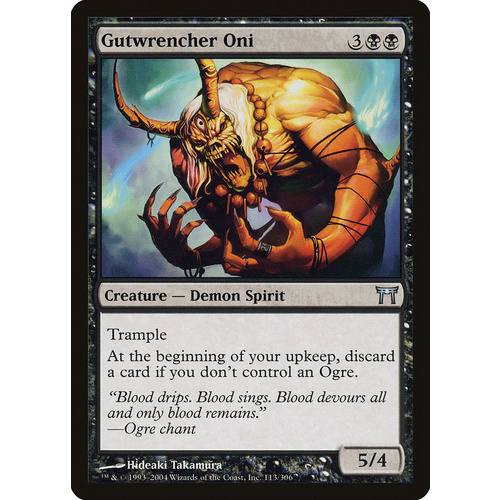 Gutwrencher Oni FOIL - CHK