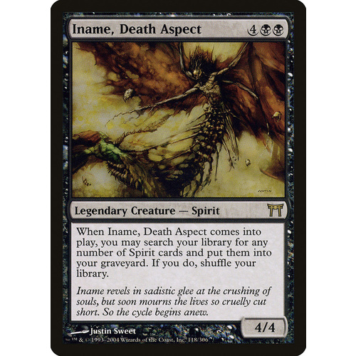 Iname, Death Aspect FOIL - CHK