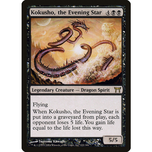 Kokusho, the Evening Star FOIL - CHK