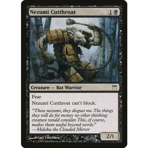 Nezumi Cutthroat FOIL - CHK