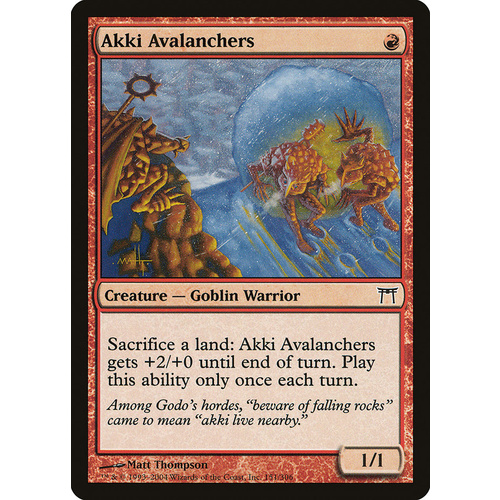 Akki Avalanchers FOIL - CHK