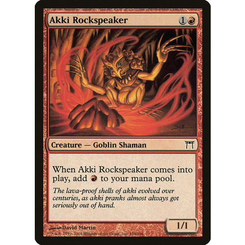 Akki Rockspeaker FOIL - CHK