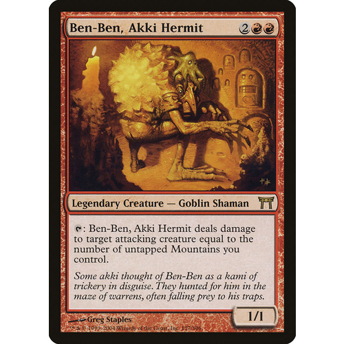Ben-Ben, Akki Hermit FOIL - CHK