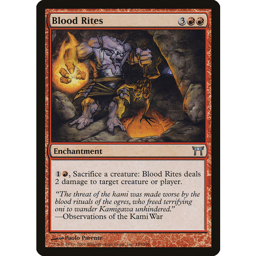 Blood Rites FOIL - CHK
