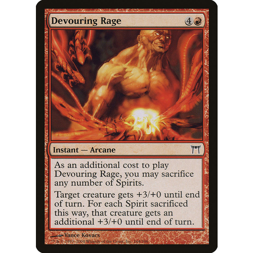 Devouring Rage FOIL - CHK