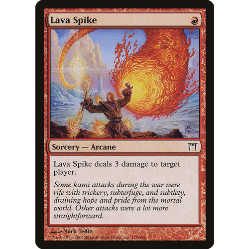Lava Spike FOIL - CHK