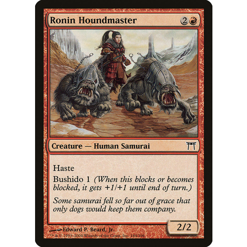 Ronin Houndmaster FOIL - CHK