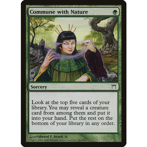 Commune with Nature FOIL - CHK