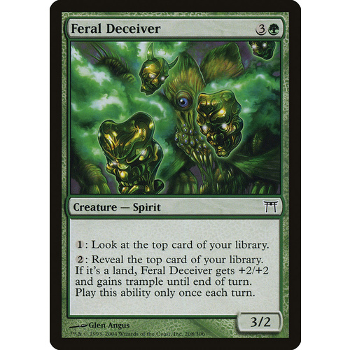 Feral Deceiver FOIL - CHK