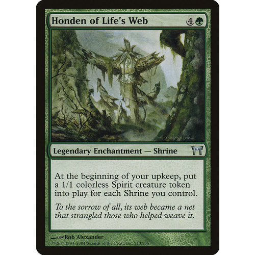 Honden of Life's Web FOIL - CHK
