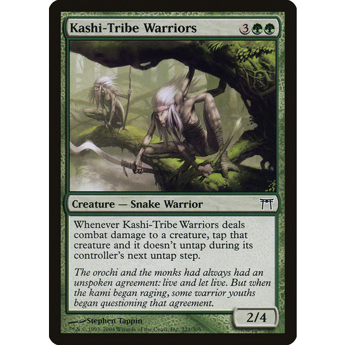 Kashi-Tribe Warriors FOIL - CHK