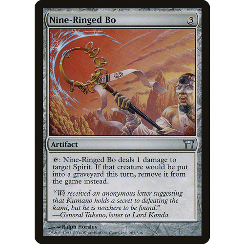 Nine-Ringed Bo FOIL - CHK