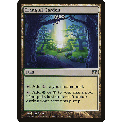 Tranquil Garden FOIL - CHK