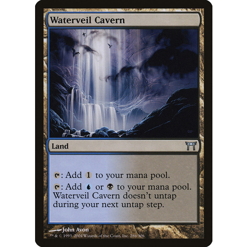 Waterveil Cavern FOIL - CHK