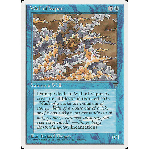 Wall of Vapor - CHR