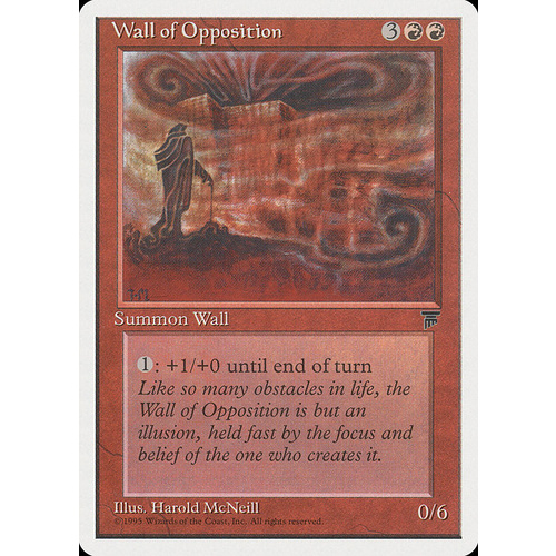 Wall of Opposition - CHR