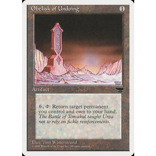 Obelisk of Undoing - CHR