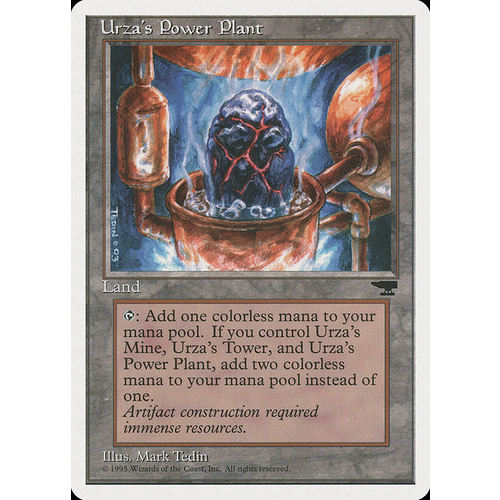 Urza's Power Plant (Rock in Pot) - CHR