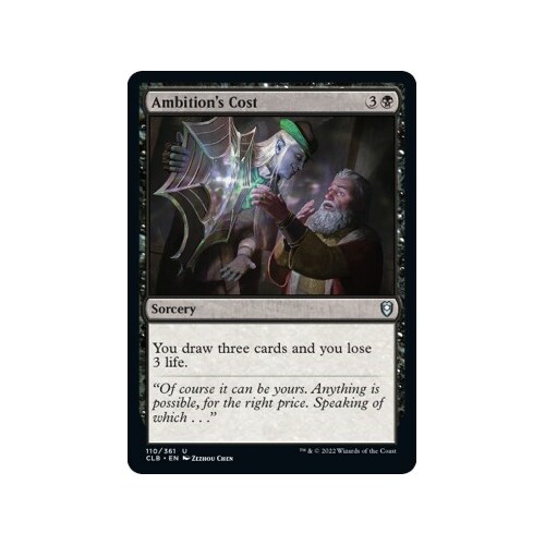 Ambition's Cost