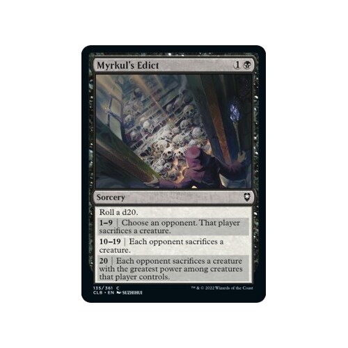 Myrkul's Edict