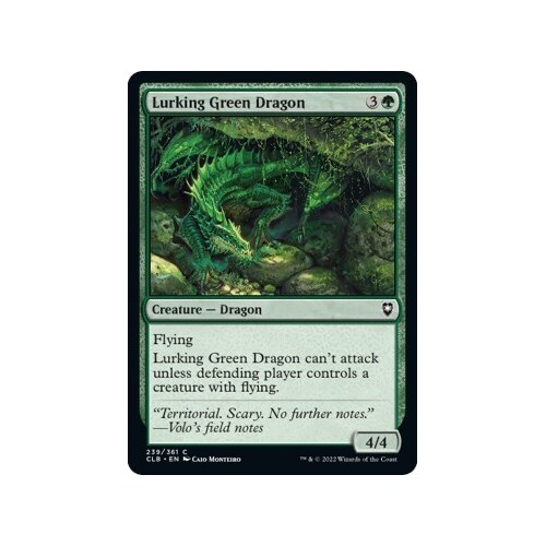 Lurking Green Dragon