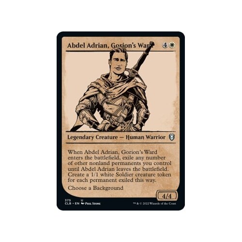 Abdel Adrian, Gorion's Ward (Showcase)