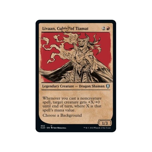 Livaan, Cultist of Tiamat (Showcase)