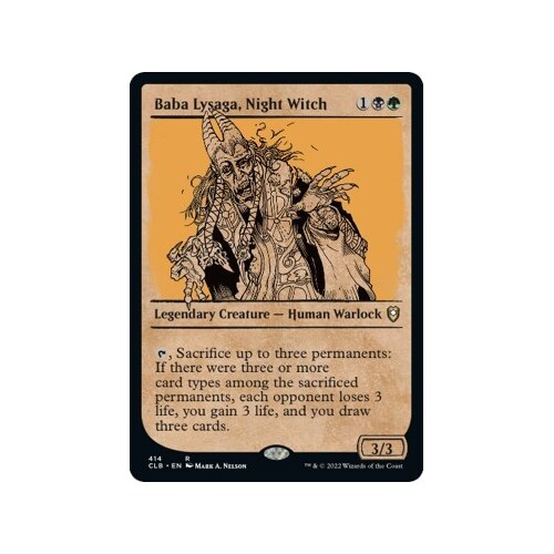Baba Lysaga, Night Witch (Showcase)