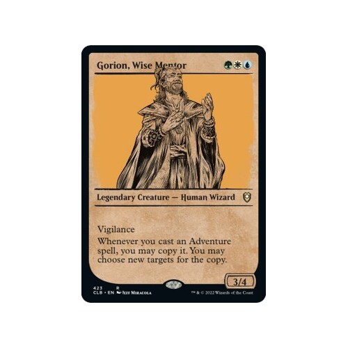 Gorion, Wise Mentor (Showcase)