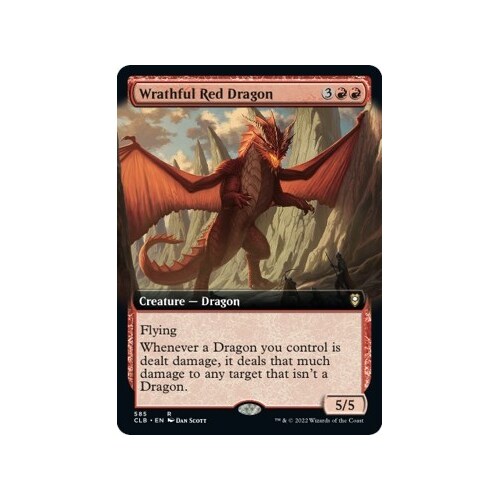 Wrathful Red Dragon (Extended Art)