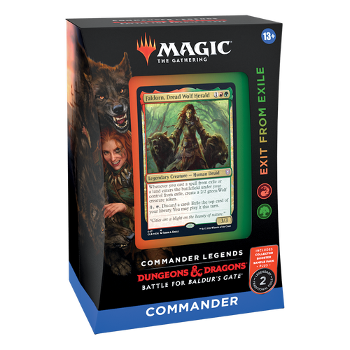 Commander Legends Battle for Baldur’s Gate (CLB) Exit From Exile Commander Deck