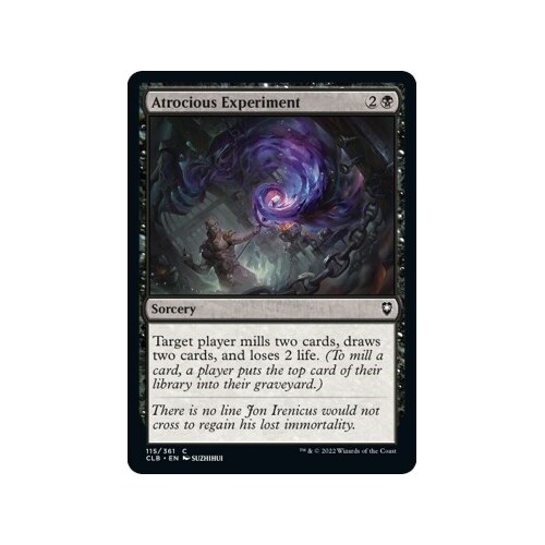 Atrocious Experiment FOIL